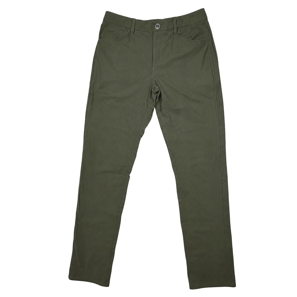 Vuori Meta Pant Mens 31x30 Dark Oregano Athletic Slim Stretch Tech Chino Travel - Picture 2 of 16
